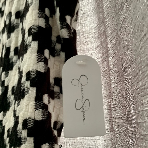 Sassy Jessica Simpson Houndstooth Dress NWT - Picture 3 of 9